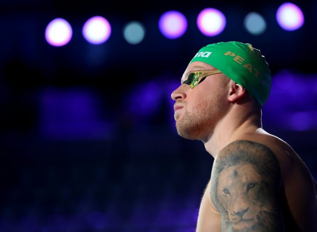 British Olympic champion Adam Peaty is among the stars competing in the International Swimming League