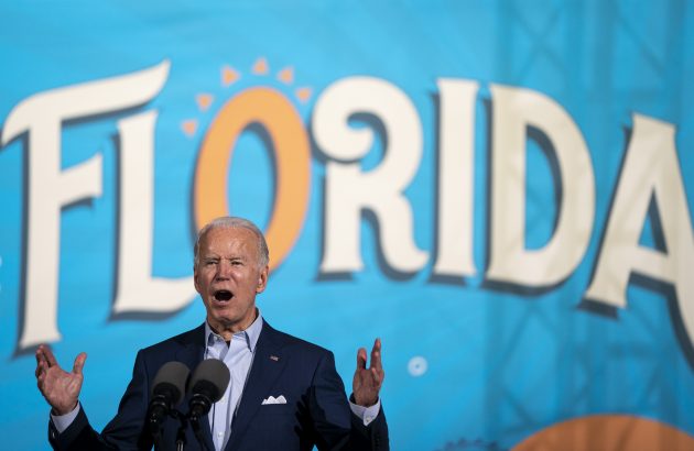 Joe Biden Campaigns For President In Florida