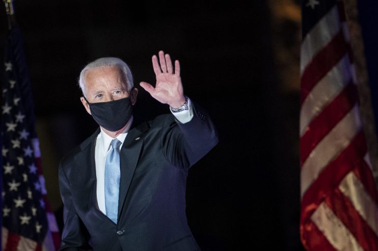 President-Elect Joe Biden And Vice President-Elect Kamala Harris Address The Nation