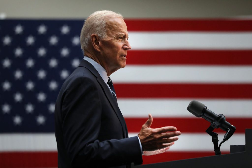 Presidential Candidate Joe Biden Delivers Foreign Policy Address In New York