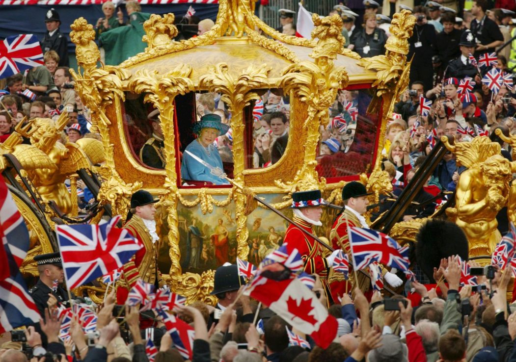 The Queen's Golden Jubilee in 2002 (Photo by Sion Touhig/Getty Images)