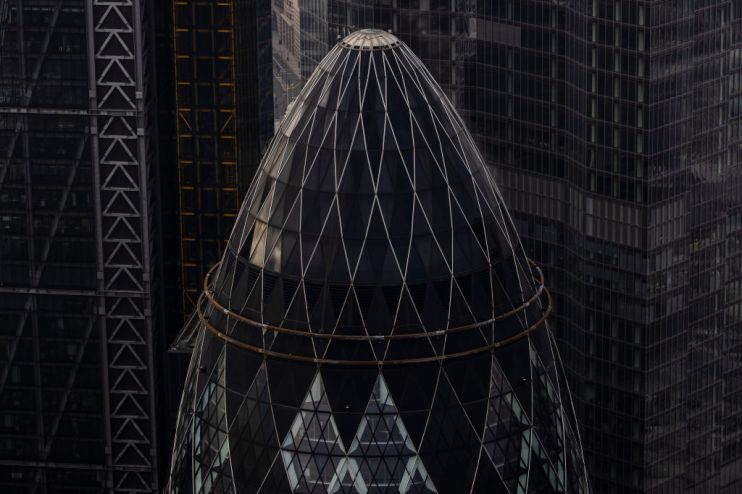 Aerial Views Of London As England Starts Second Lockdown