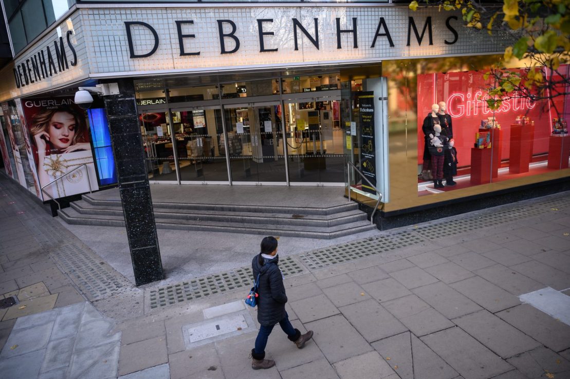 Debenhams could return to the high street in a much smaller capacity. 