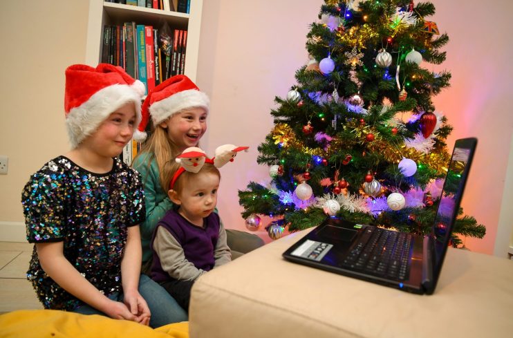 Santa Claus Zooms In To Living Rooms This Christmas