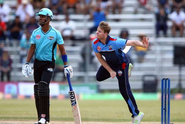 Global T20 Canada succeeded in attracting international stars such as Australia captain Steve Smith (right)