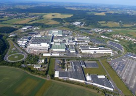 The Mercedes-Benz factory at Hambach, at which Ineos will make the Grenadier 4x4. (Credit: Ineos) 