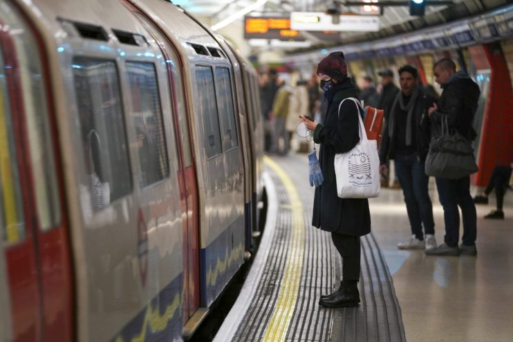 The number of Tube journeys jumped a third yesterday compared to last week as the national lockdown restrictions were finally lifted.