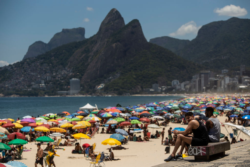A General view of Rio de Janeiro During the Municipal Elections Runoff Amidst the Coronavirus (COVID - 19) Pandemic