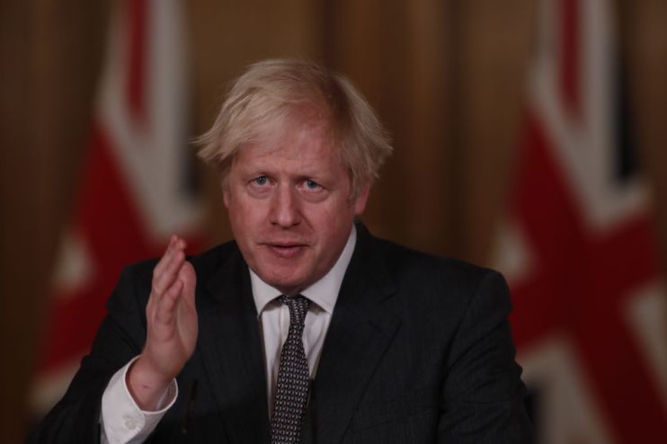 Boris Johnson Hosts Virtual Press Conference Announcing Reviewed Coronavirus Tier Restrictions
