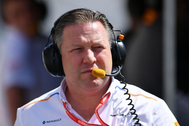 Zak Brown, chief executive of Formula 1 team McLaren, was targeted by hackers last year