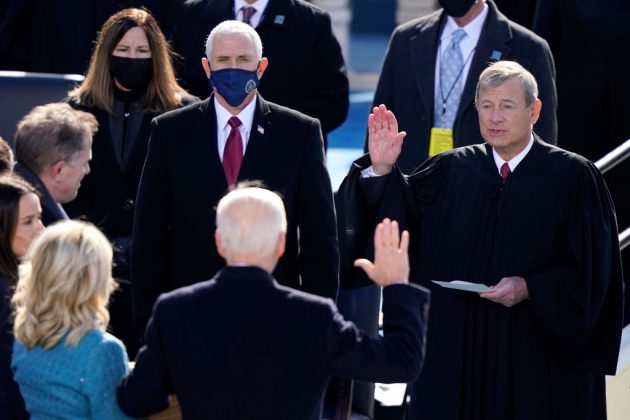 Joe Biden Sworn In As 46th President Of The United States At U.S. Capitol Inauguration Ceremony