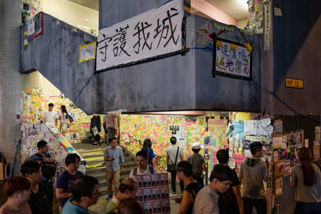 "Lennon Wall" Spring Up Across Hong Kong