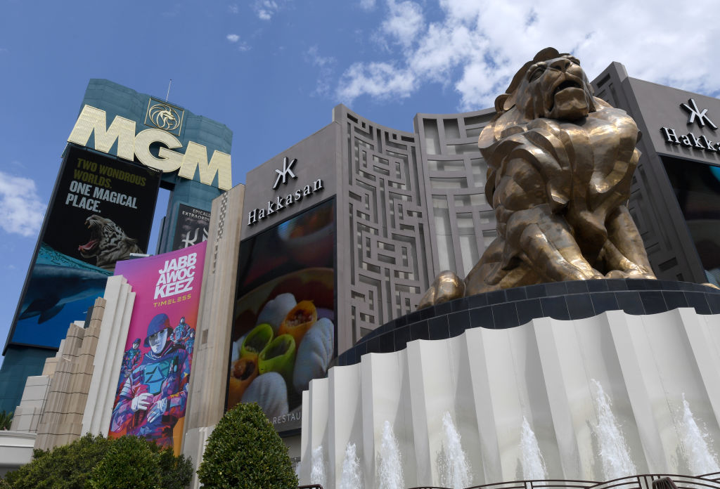 MGM owns a string of major casinos including the Bellagio in Las Vegas