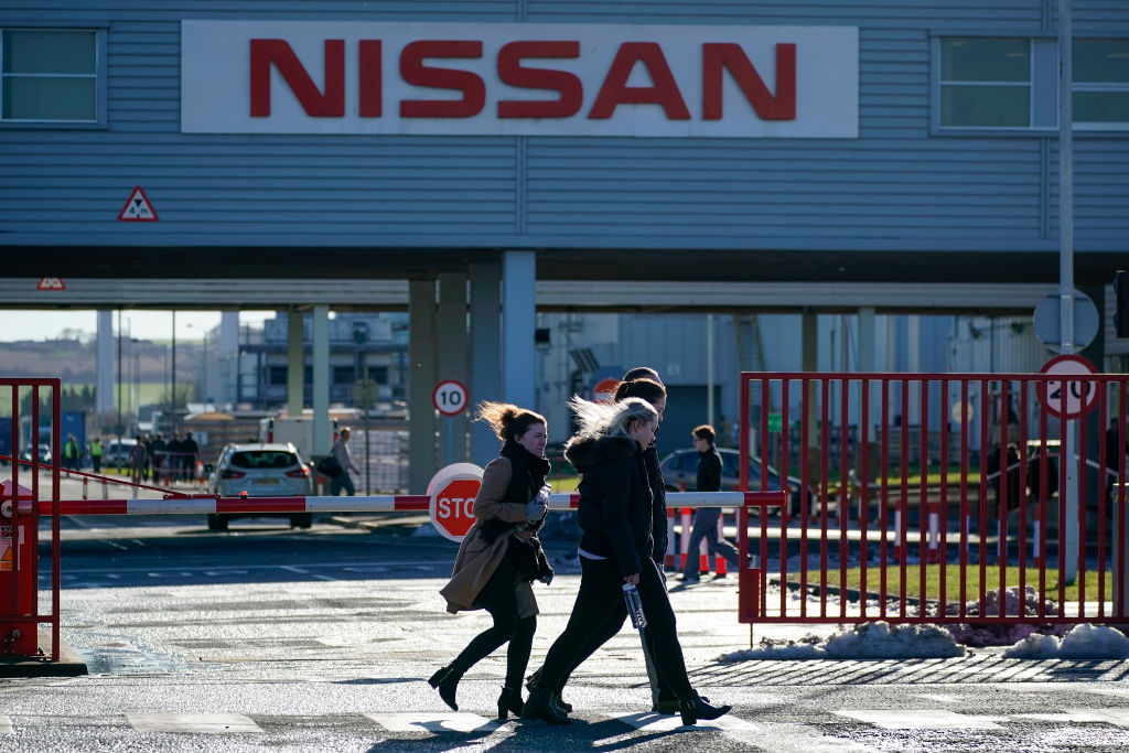 Nissan's plant in Sunderland, where it builds the Qashqai and Leaf cars, employs 6,000 people.