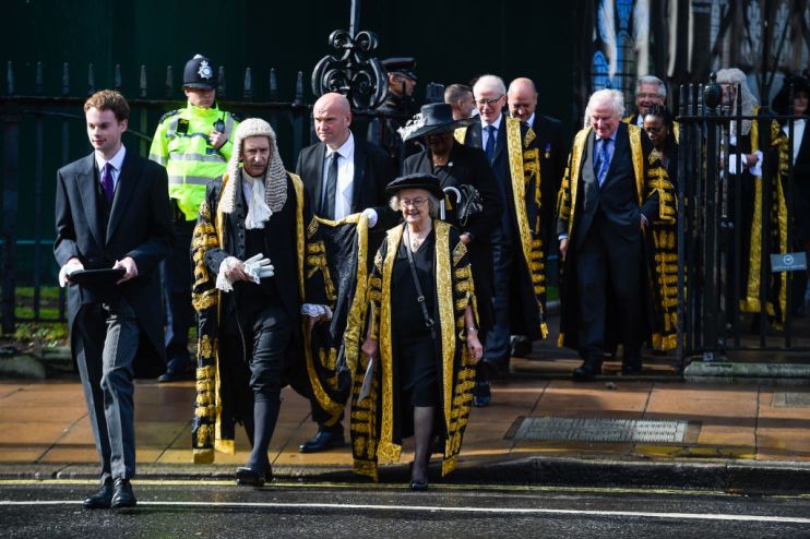 Westminster Abbey Service Marks Beginning Of The Legal Year