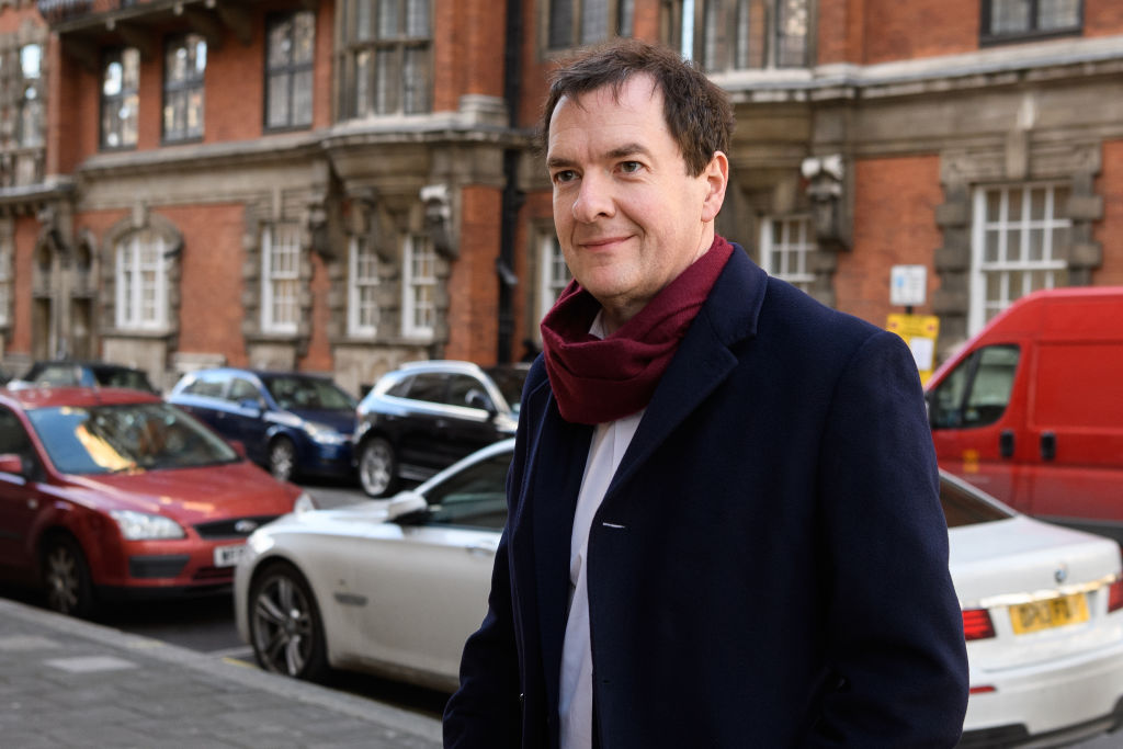 Former chancellor George Osborne will take up the role of partner at Robey Warshaw in April