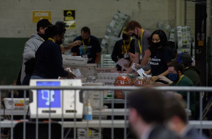 Allegheny County Election Officials Continue Counting Ballots