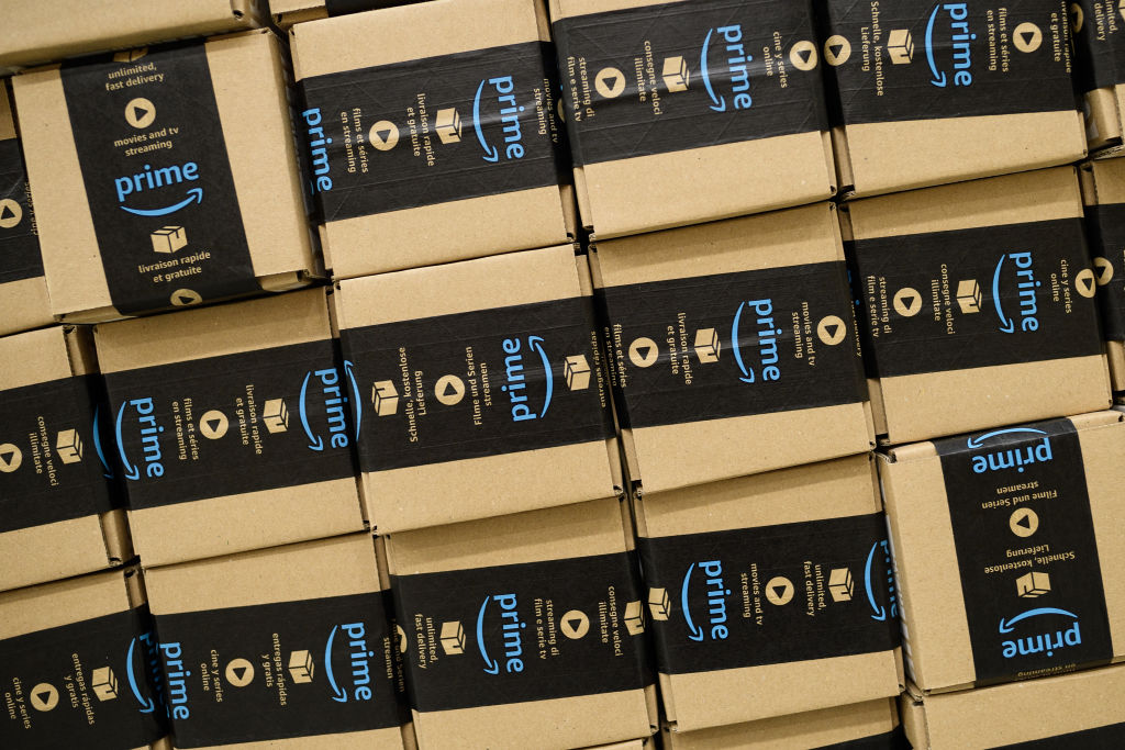 Over 1,000 Amazon employees based in the company's Coventry warehouse are preparing for a fresh walkout on Black Friday, a notoriously busy day for the e-commerce giant. (Photo by Leon Neal/Getty Images)