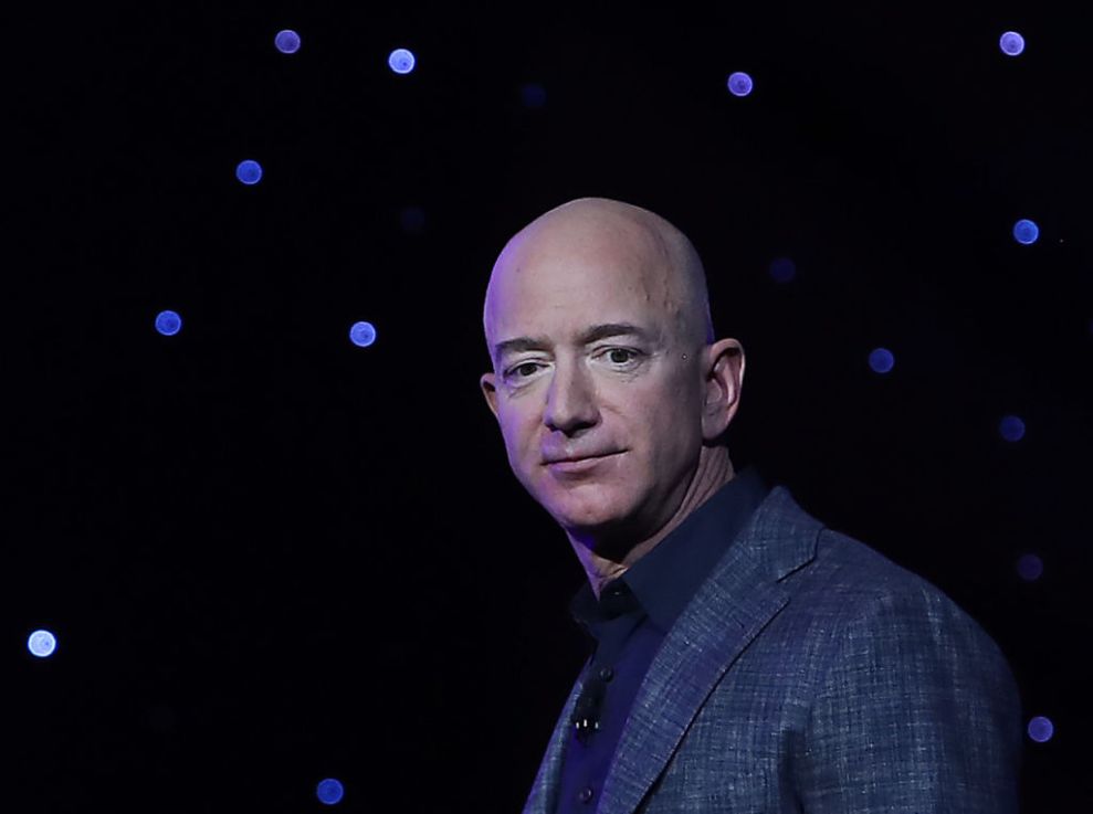 The Amazon founder will be part of Blue Origin's first manned spaceflight.