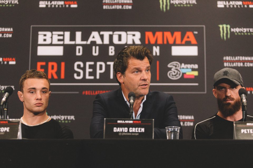 Englishman David Green, head of Bellator Europe, says they hope to stage shows in the UK and Ireland later this year.