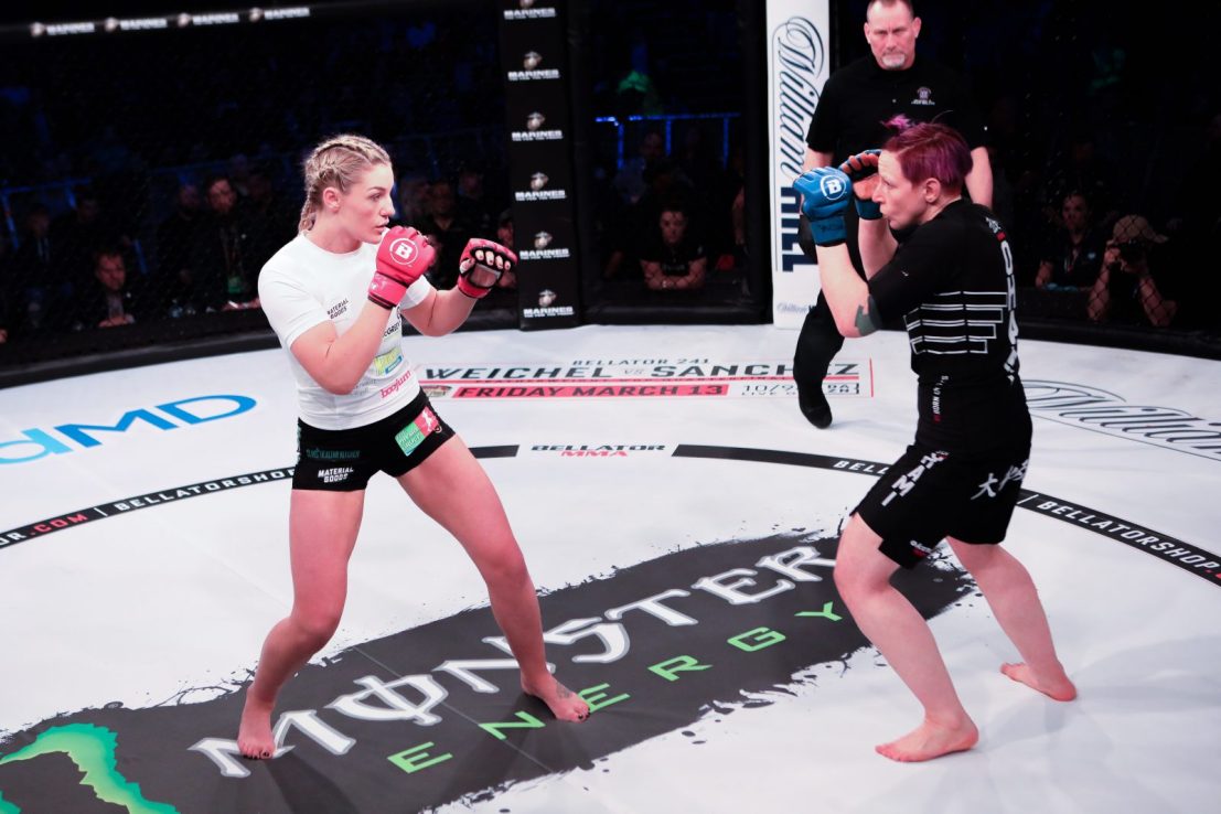 A fight featuring Northern Irish competitor Leah McCourt headlined when Bellator staged a show in Dublin in February last year