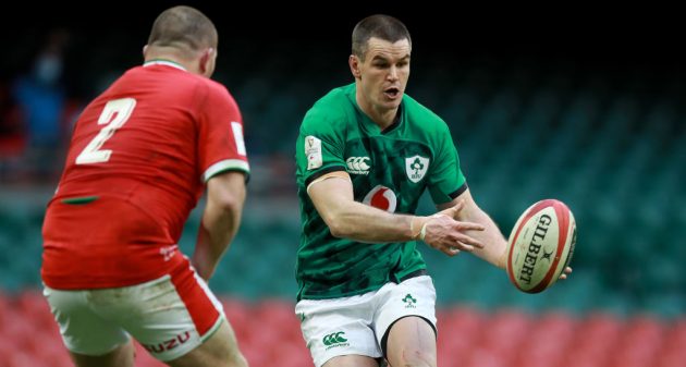 Ireland fly-half Johnny Sexton was forced off the field in their Six Nations match against Wales earlier this month after a blow to the head