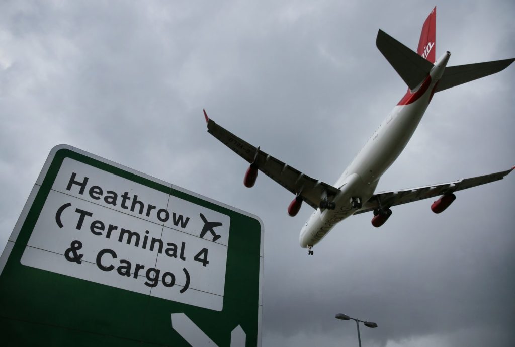 Heathrow is leading the passenger traffic charge at EU airports, as numbers increased by more than 300 per cent in July. 