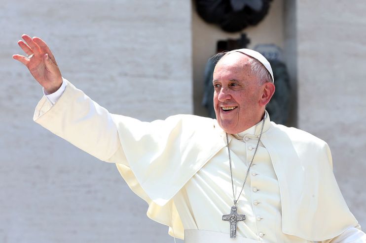 Pope Francis Meets the Scouts at St. Peter's Square