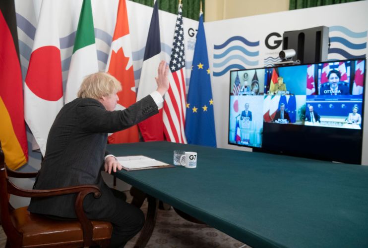 The leaders of the G7 economies today committed to delivering a green recovery from the coronavirus pandemic at a meeting chaired by Prime Minister Boris Johnson.