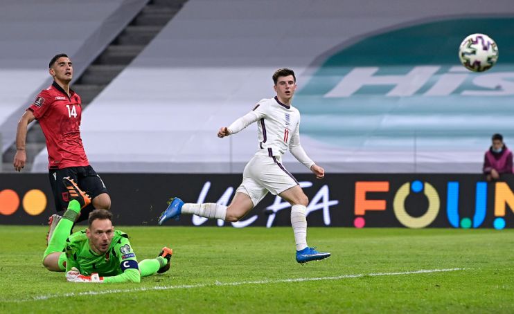 Mason Mount capped a productive few days with England's second goal against Albania on Sunday