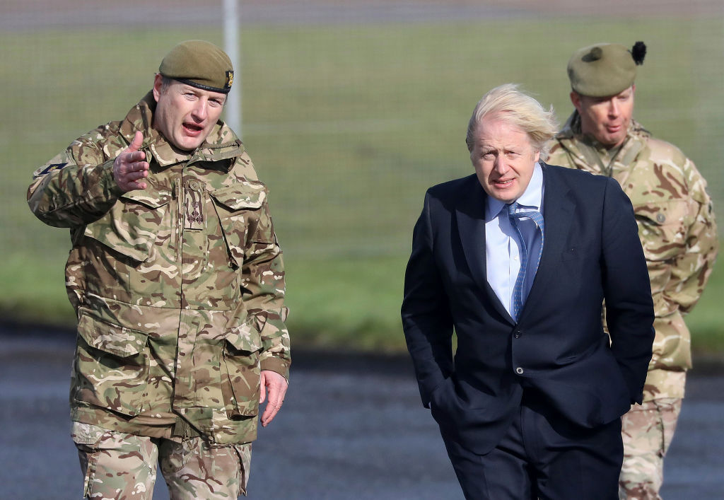 Boris Johnson Visits Northern Ireland