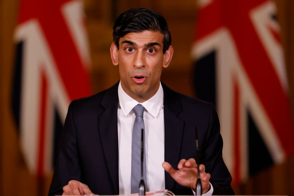 Chancellor Rishi Sunak Holds Press Conference On 2021 Budget