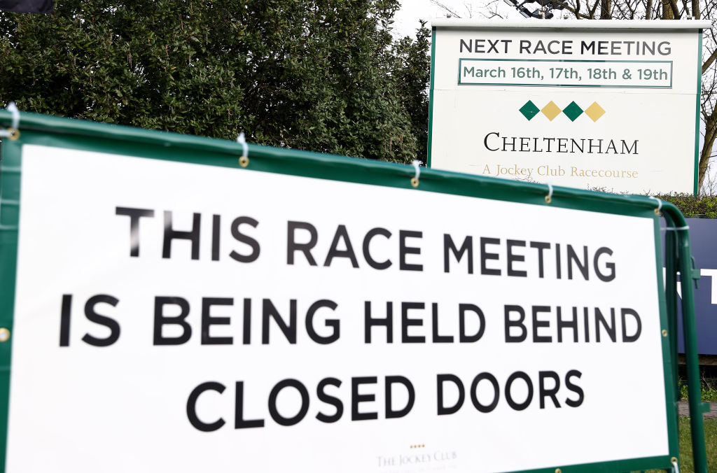 The Cheltenham Festival is set for a boost to TV audience figures while racecourses remain closed to spectators