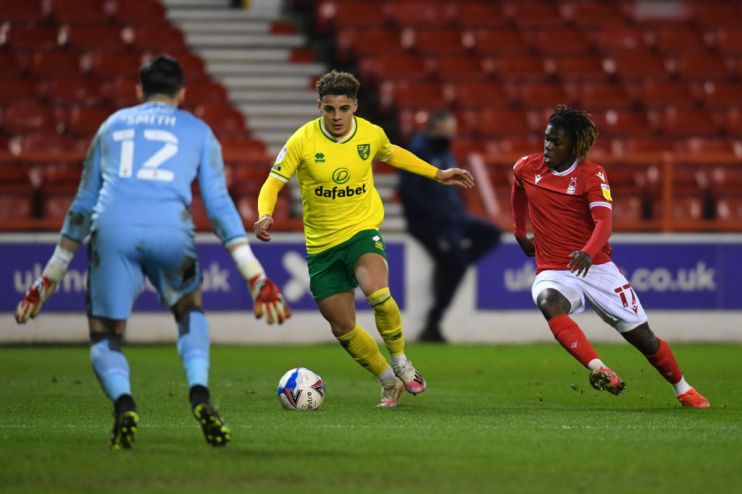 Championship clubs, which include Norwich City and Nottingham Forest (above), have taken out a loan with Met Life