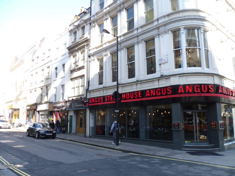 West End classic Angus Steakhouse 'on brink of administration' CityAM