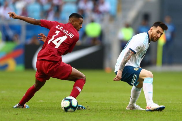 Qatar also played in the 2019 Copa America, where they faced Lionel Messi's Argentina