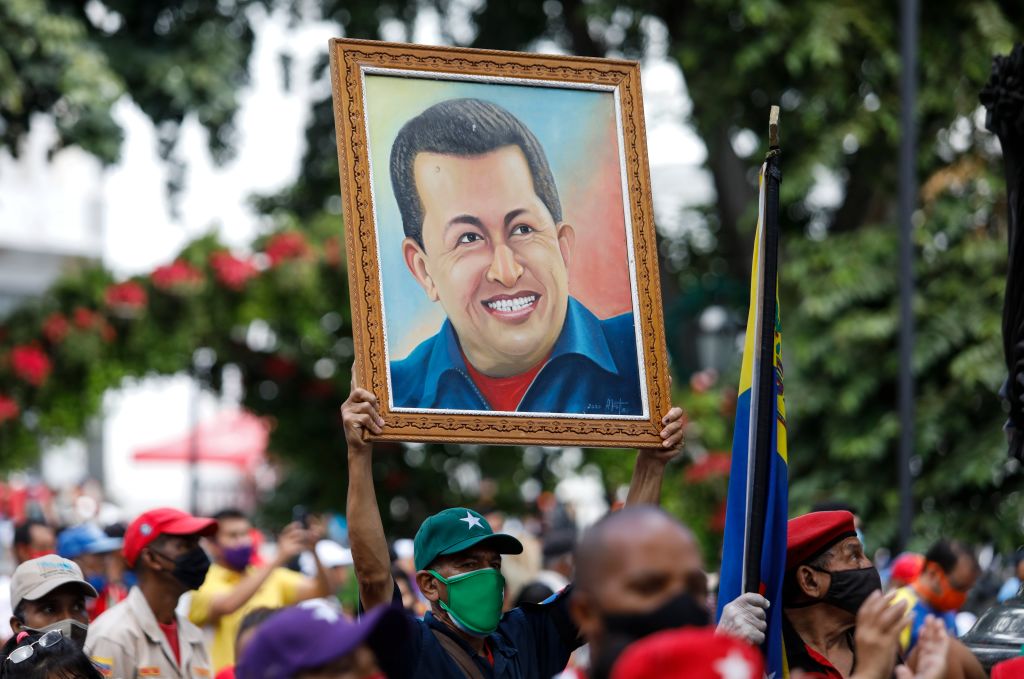 Chavez is only the latest in a series of socialist leaders idolised by intellectuals who don't have to live under their rule, argues a new book (Photo by Leonardo Fernandez Viloria/Getty Images)