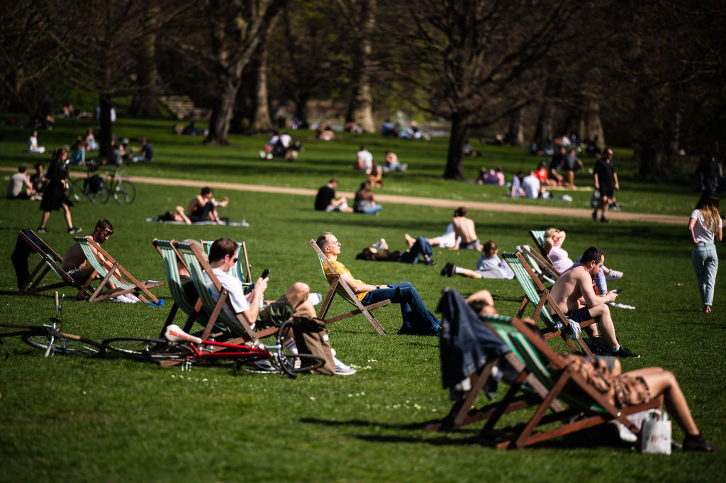 UK Bakes In Record Spring Weather