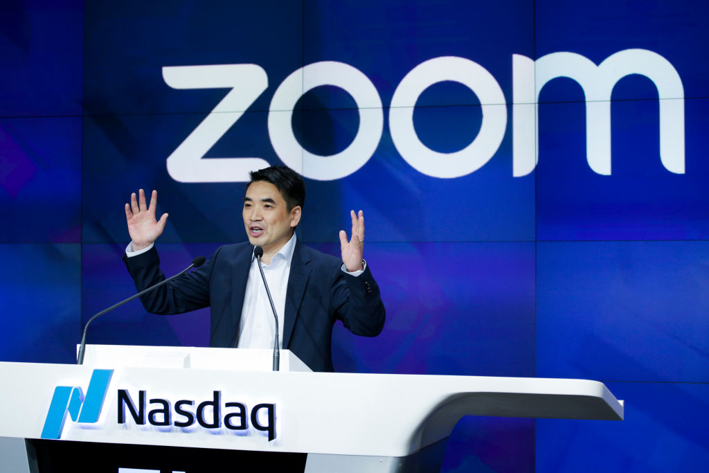 Zoom founder Eric Yuan said the purchase of Five9 was to "deliver more happiness"