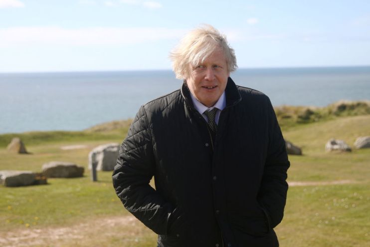 Boris Johnson Visits Cornwall
