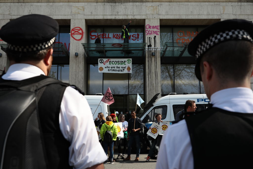 Extinction Rebellion activists were cleared of criminal damage charges to the Shell building at Waterloo.