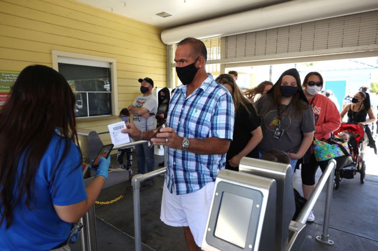 Six Flags Amusement Park In Northern California Reopens After Year Of Closure
