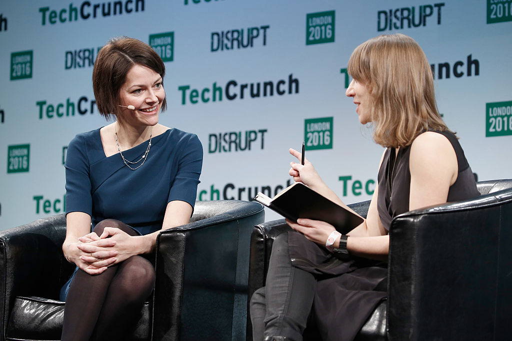 Darktrace was founded in 2013 and is led by Poppy Gustafsson. (Photo by John Phillips/Getty Images for TechCrunch)