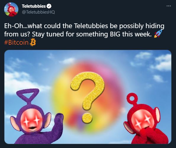 Teletubbies get Bitcoin