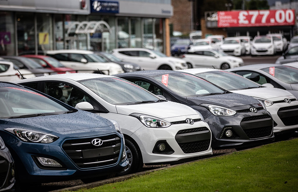 UK car sales increased eightfold last month compared to a year ago as customers continued to return to showrooms and garages.