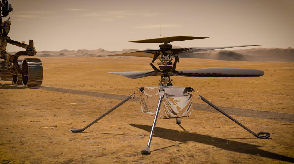 NASA has today made history by performing the first ever powered, controlled flight from the surface of another planet with robot helicopter Ingenuity.