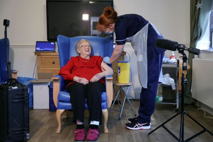 Care Home Vaccinations Begin In Scotland