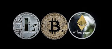 Bitcoin Ethereum and Litecoin