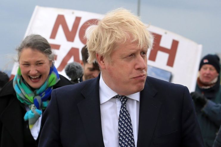 Boris Johnson Campaigns Ahead Of Thursday's Elections