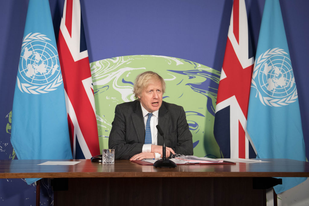 Boris Johnson Chairs UN Security Council Meeting On Climate Change
